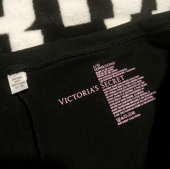 Victoria's Secret Pink VS Angel Wings Fold Over Flares Bling Set. L. - Picture 9 of 9